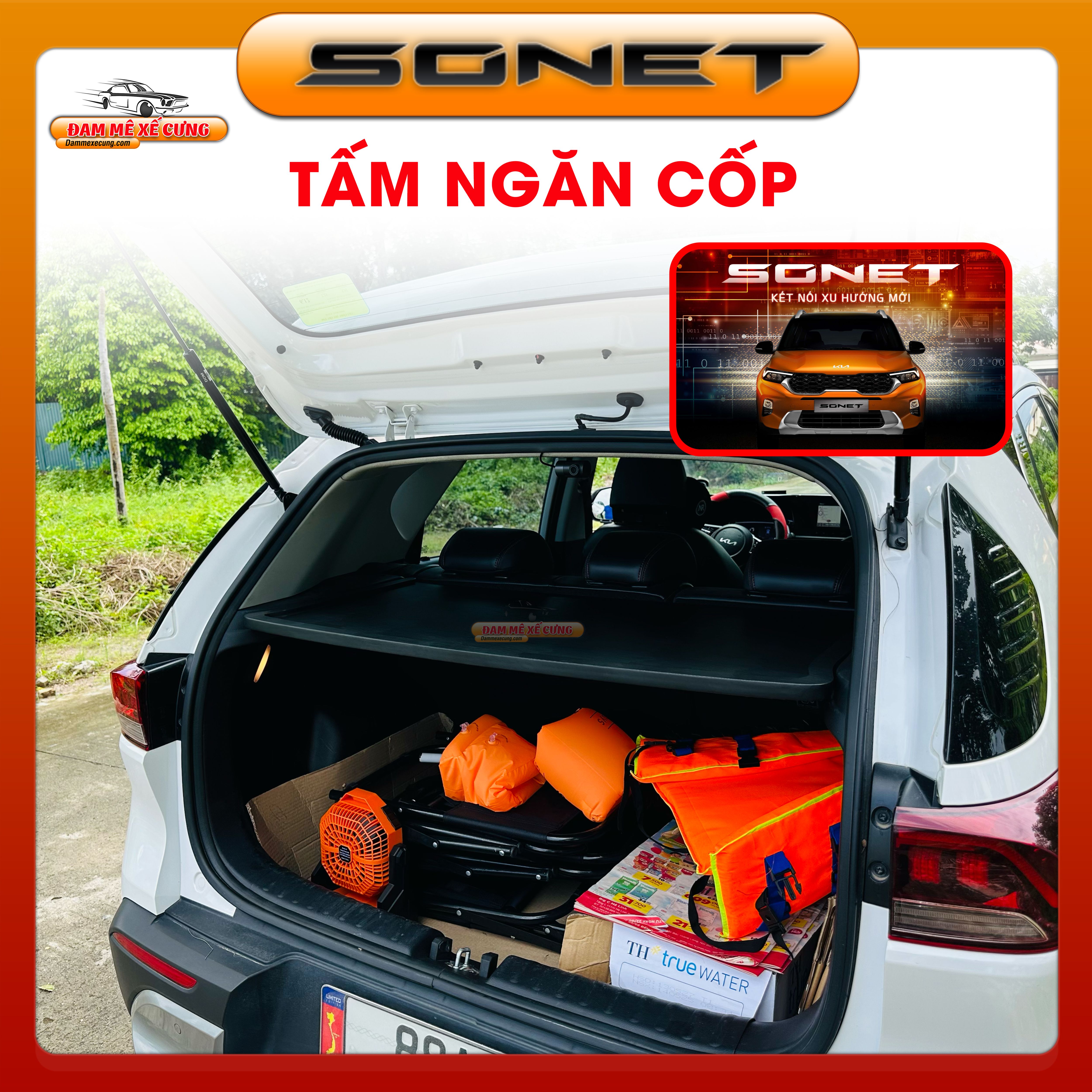 Tấm ngăn cốp KIA SONET