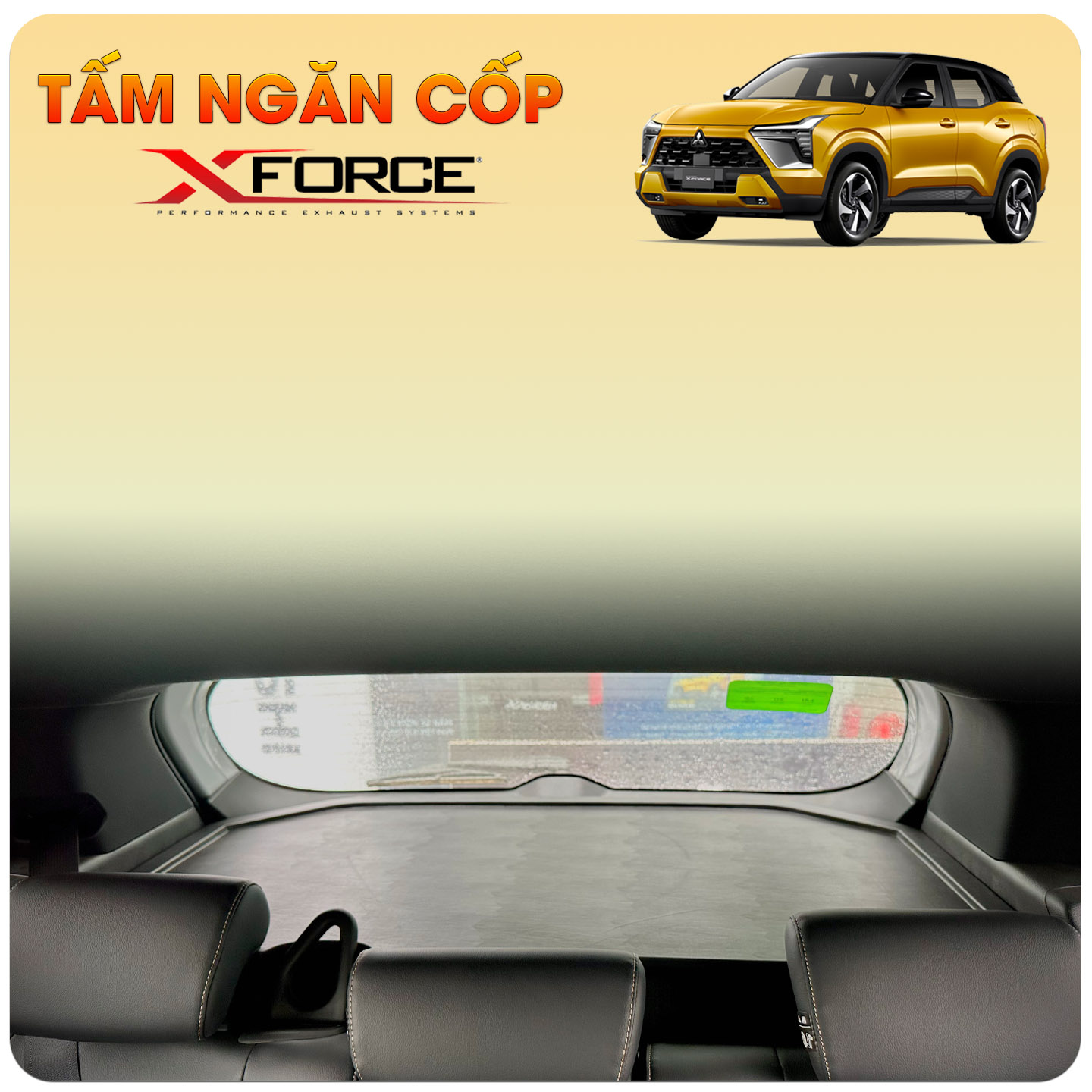 Tấm ngăn cốp Mitsubishi Xforce